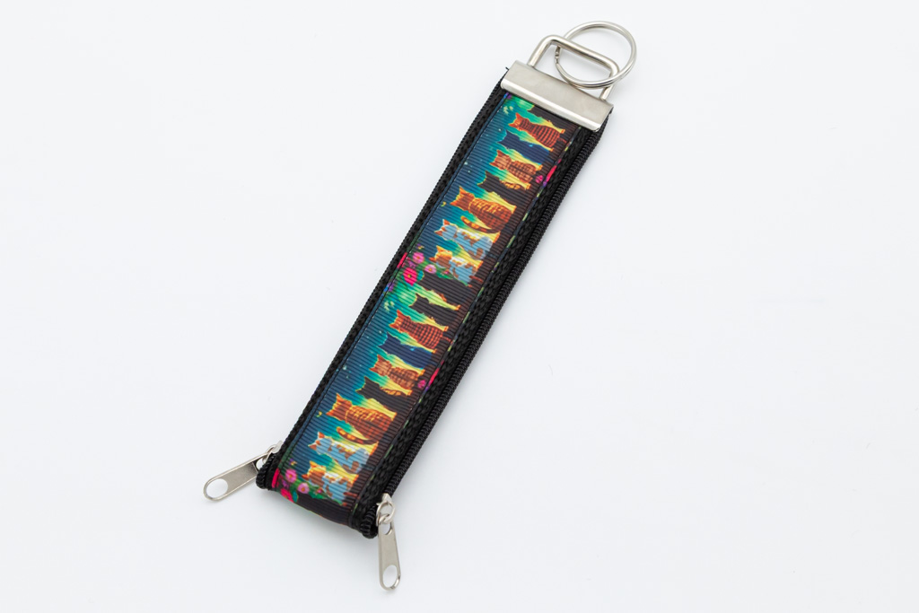 Schlüsselband mit Geheimfach Hamburg Katzenparty