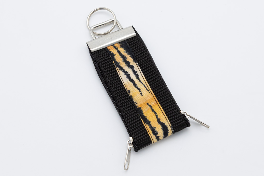 Schlüsselband mit Geheimfach Tiger