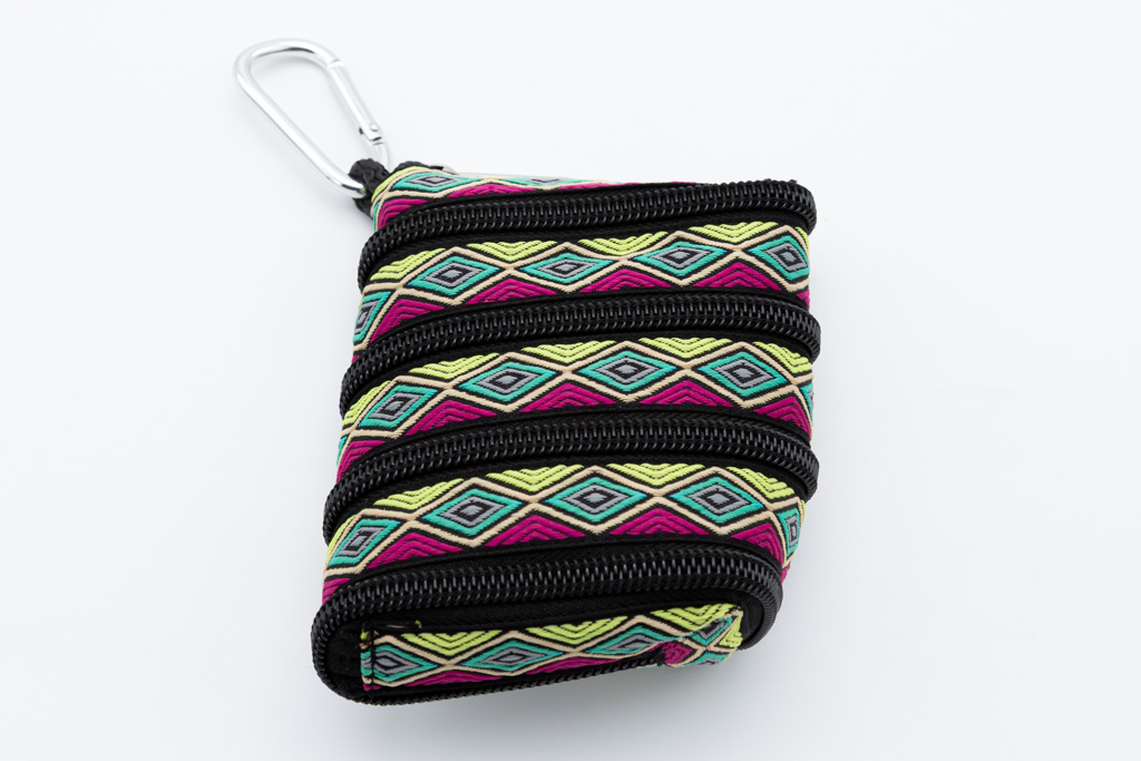 Zigata Muster gelb/beige/ türkis/pink